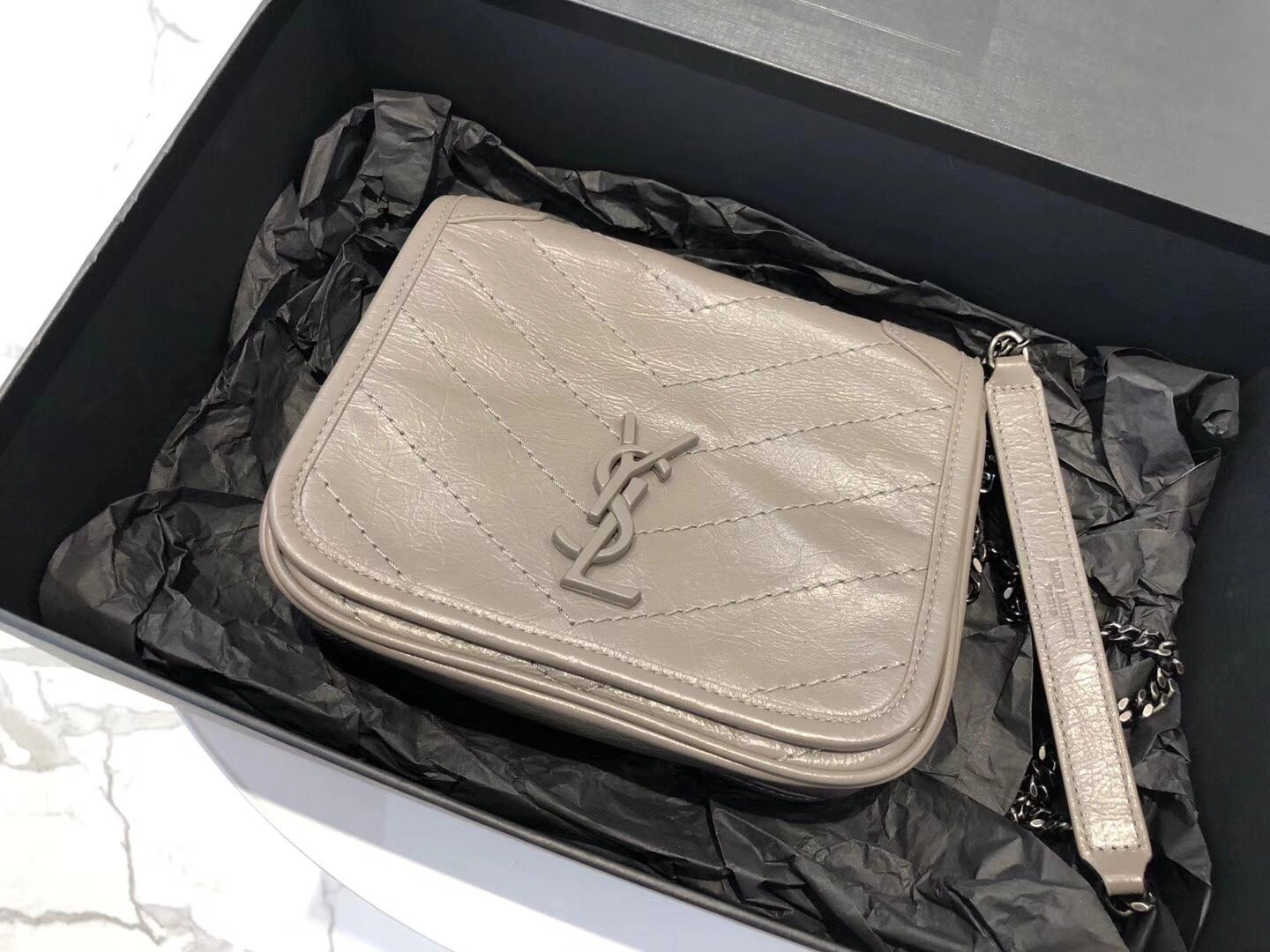 YSL NIKI CHAIN WALLET - Tidelocker Bags Ru1:1High-quality replica