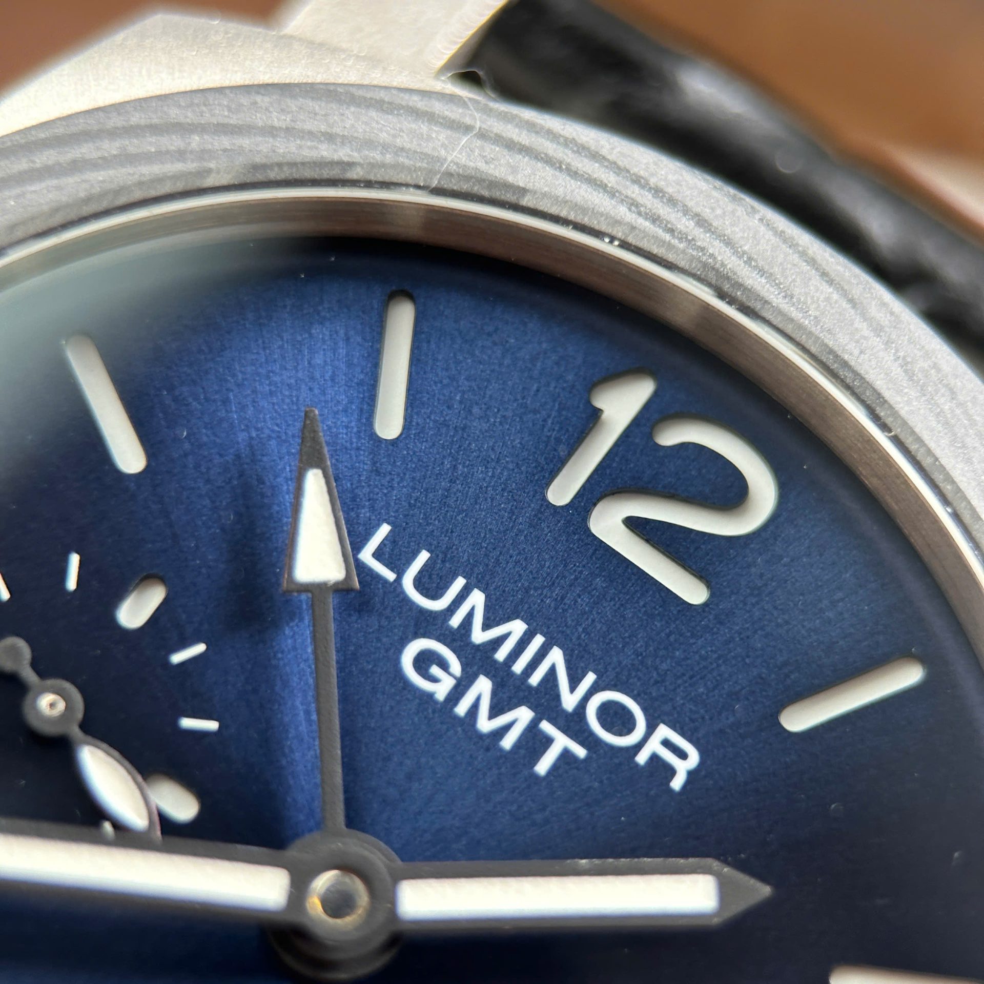 Panerai Luminor GMT PAM1279 Replica Watches Automatic Movement Leather Strap VS Factory 42mm - Top club