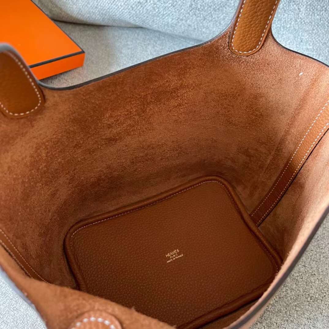 Hermès Picotin Leather 18cm Bag1:1High-quality replica