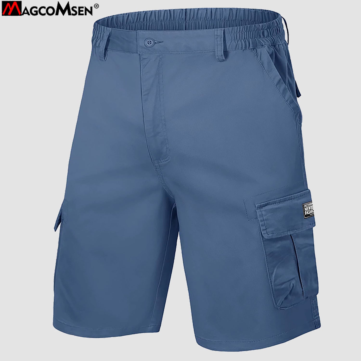 Men's Cotton Cargo shorts Summer Lightweight with Multi-Pockets Ripstop Cargo Work Shorts