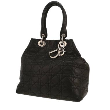 Dior Dior Soft handbag in black leather cannage1:1High-quality replica
