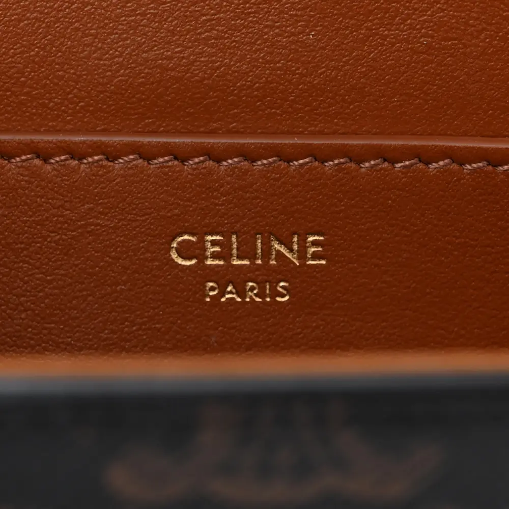 Triomphe Canvas & Calfskin Clutch – Superfake Handbags Online1:1High-quality replica