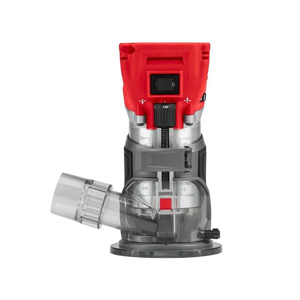 M18 FUEL 18V Lithium-Ion Brushless Cordless Compact Router w/ Compact Router Plunge Base - Image 5