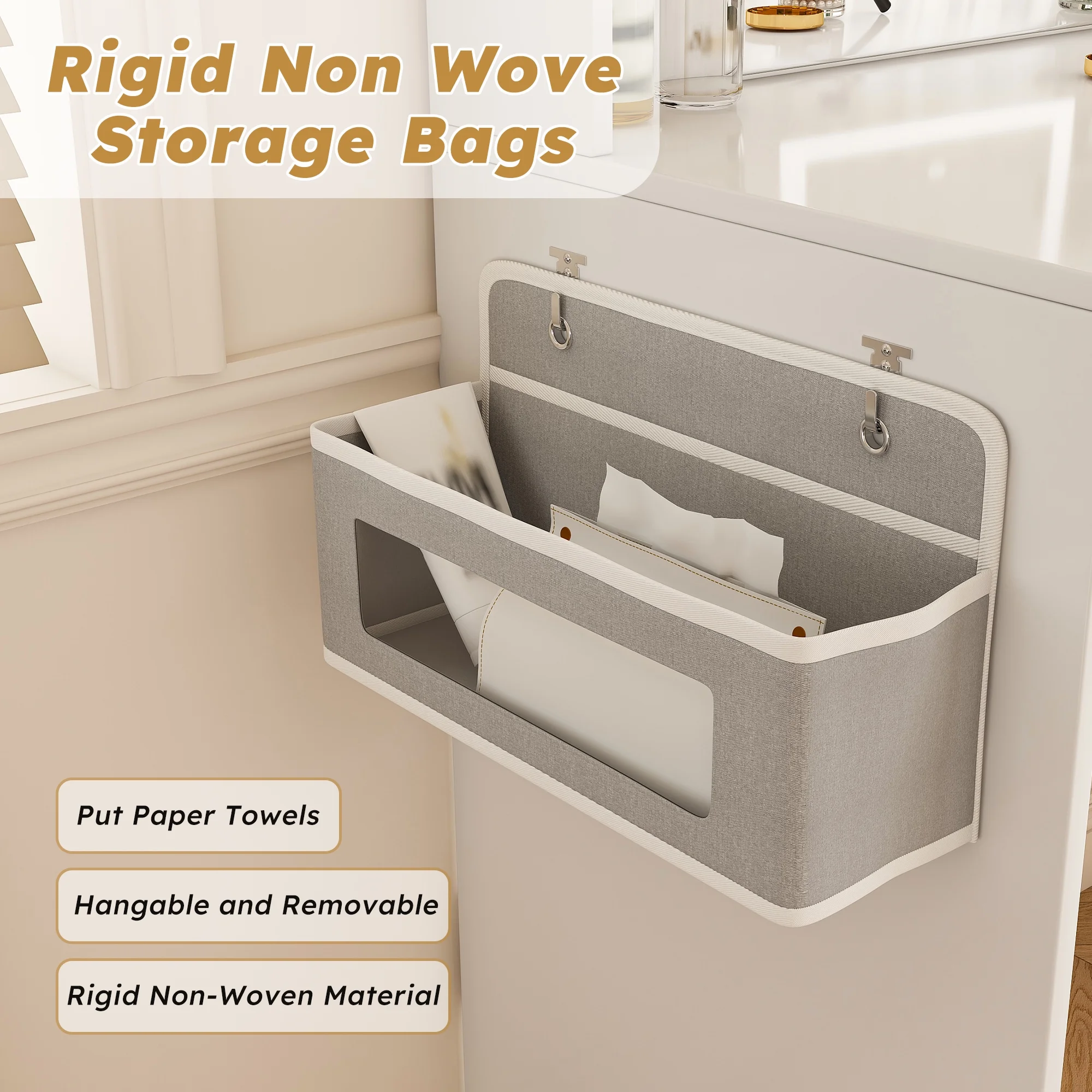 Montary Modern Mini Vanity w/Adjustable LED Mirror + Hidden Storage, Padded Stool & Dustproof Shelves (White) - Image 89