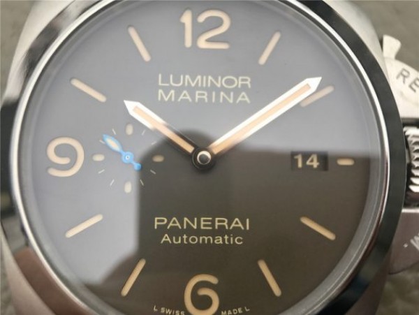 Replica Panerai PAM1351 Titanium ZF Brown Dial Brown Asso Strap P9010 - Top club