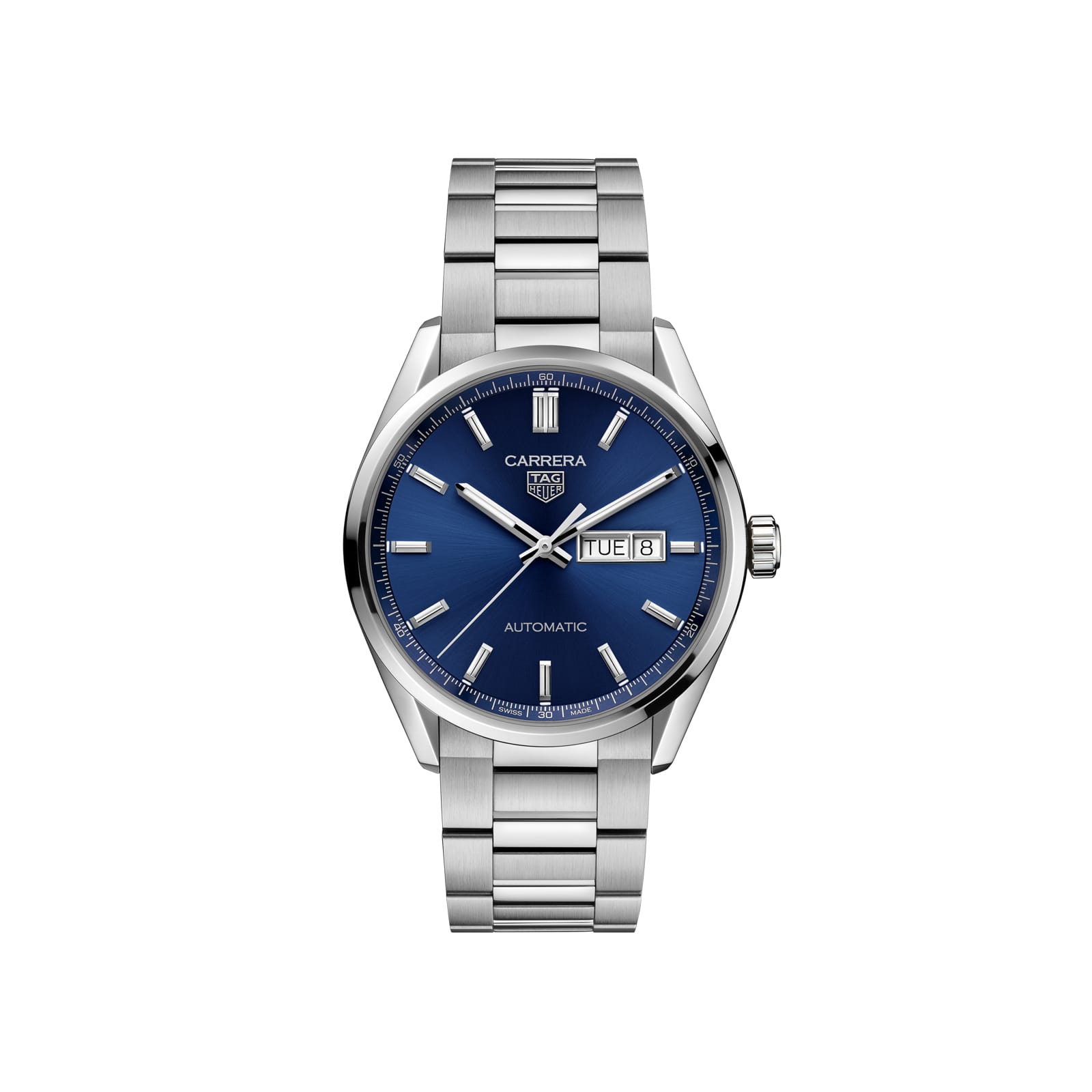 TAG Heuer Replica Watch Carrera Day-Date Automatic 41 mm Steel(1:1 replica) - Top club