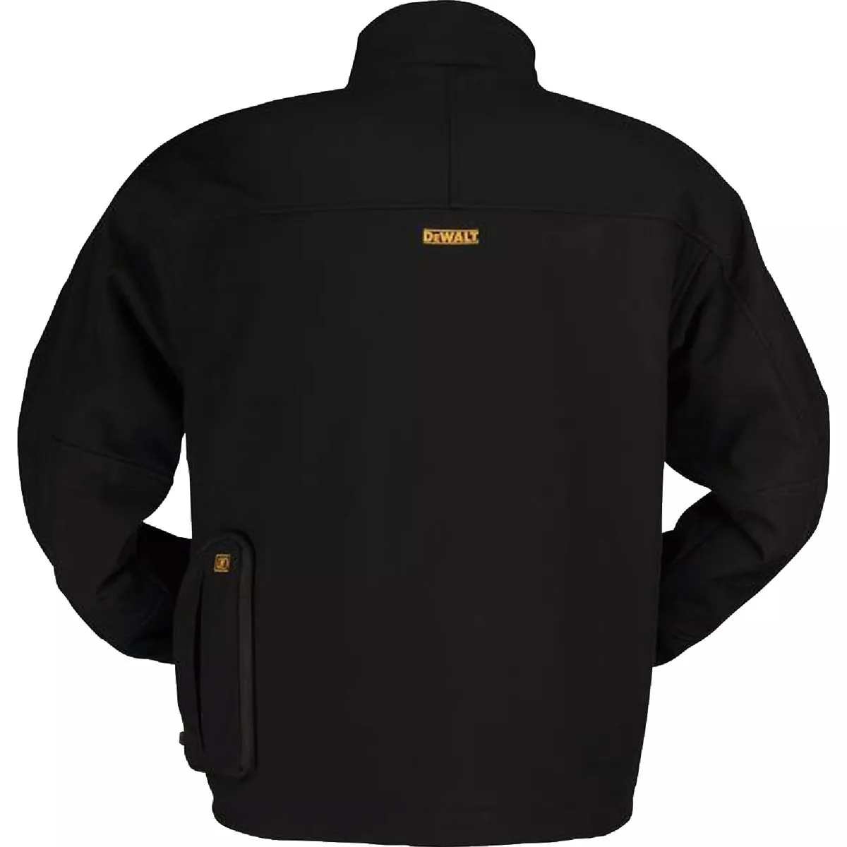 DEWALT Men's Black Soft Shell Heated Jacket Kit, L