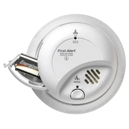 First Alert SC9120B Direct Wire Combination Smoke And Carbon Monoxide Detector, 120 Volt With 9 Volt Battery Back Up 2 Pack - Image 3