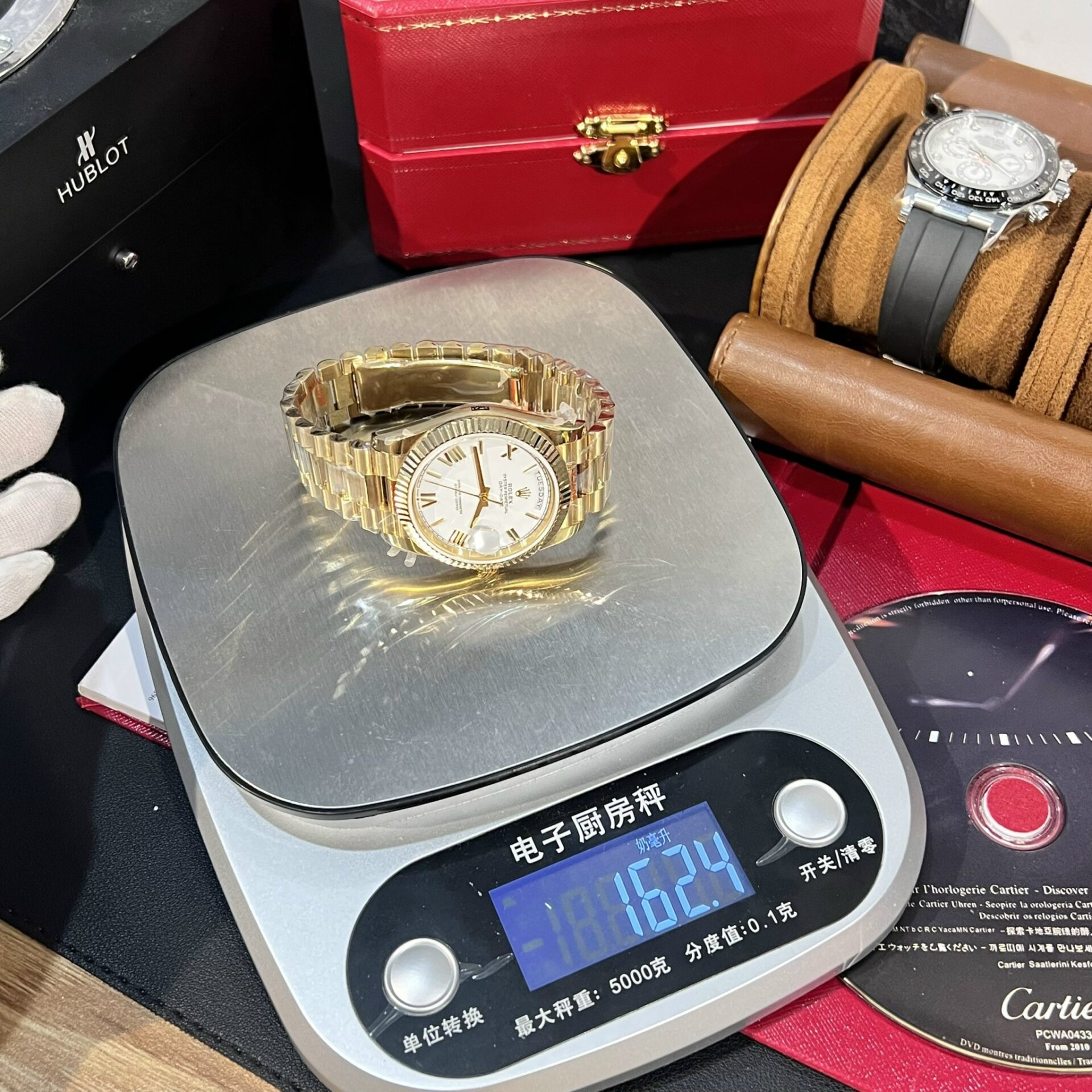 Rolex Replica 1:1 Watch Day-Date 228238 White Dial Factory GM V2 40mm - Top club