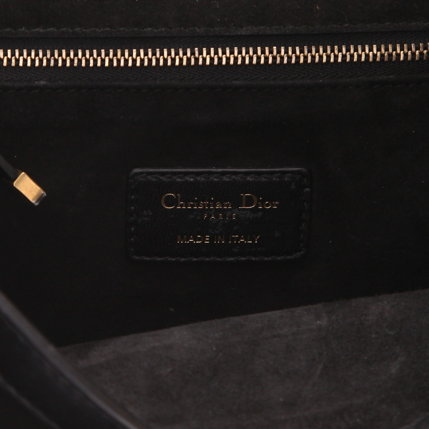 Dior Direction shoulder bag in black leather1:1High-quality replica