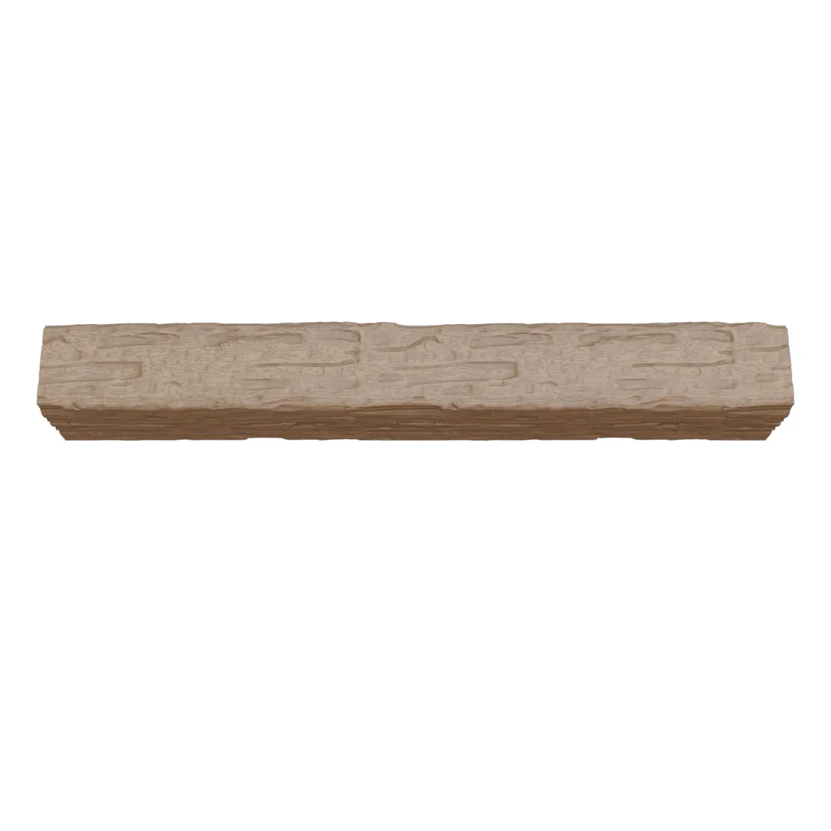 Ekena Millwork 3 1/2"W x 3 1/2"H x 120"L 3-Sided (U-Beam) Salvaged Timber HeritageTimber Faux Wood Ceiling Beam, Kona Brown - Image 30