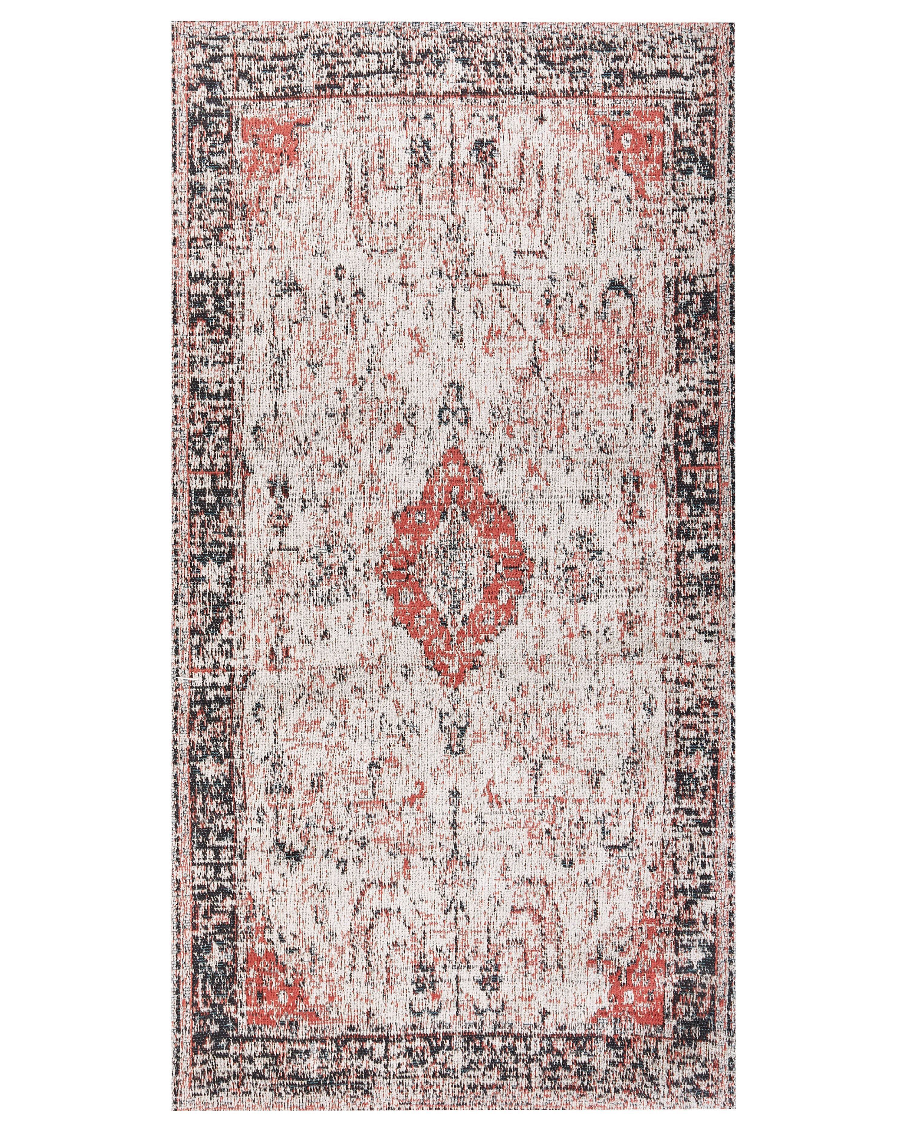 Rug ATTERA Beige 80 x 150 cm Cotton