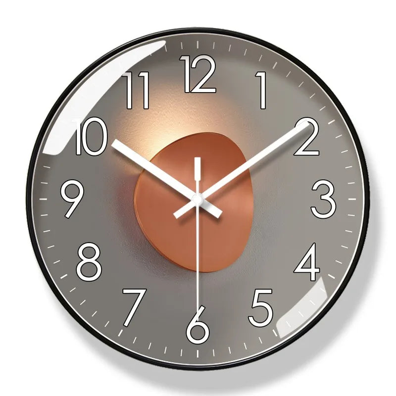 SilenceLux | Luxe Ronde Wandklok