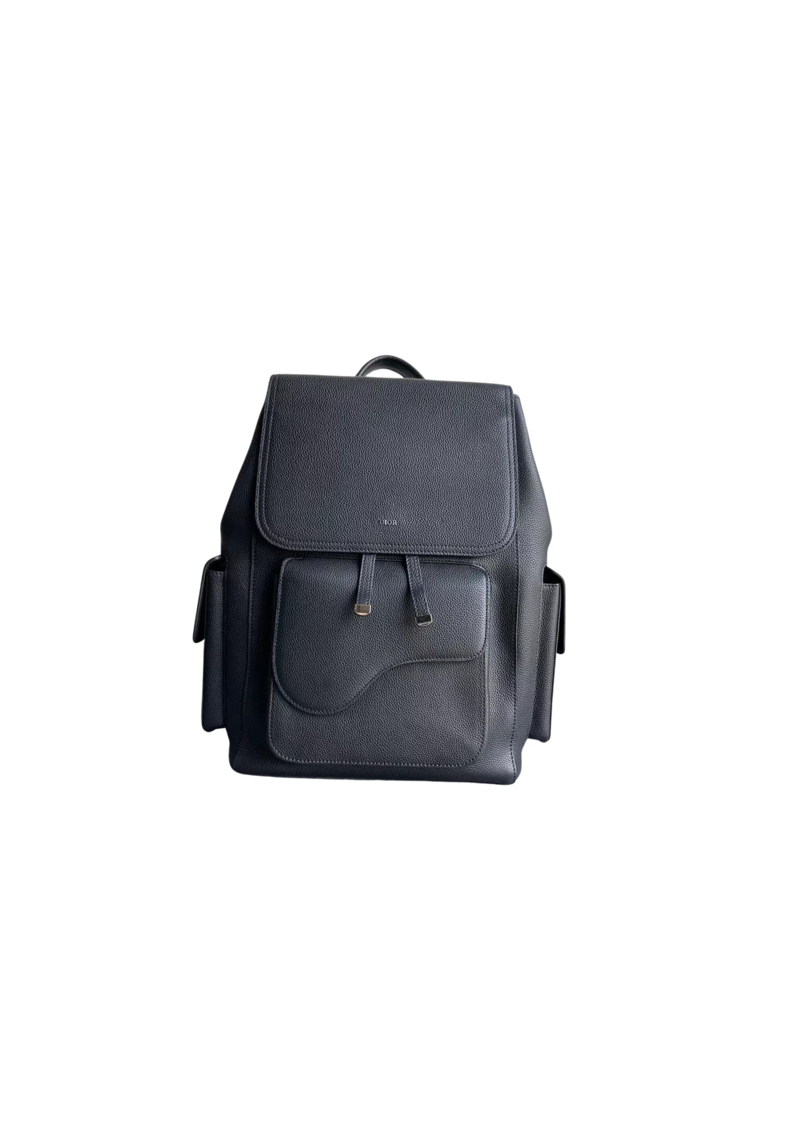 Saddle Backpack Black For Women‎ 16.5 in/ 42 cm CD1:1High-quality replica