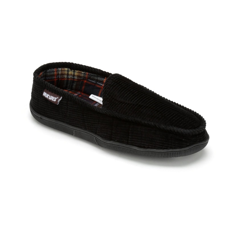 MUK LUKS Men's Corduroy Slipper - MIDNIGHT VELVET CATALOG
