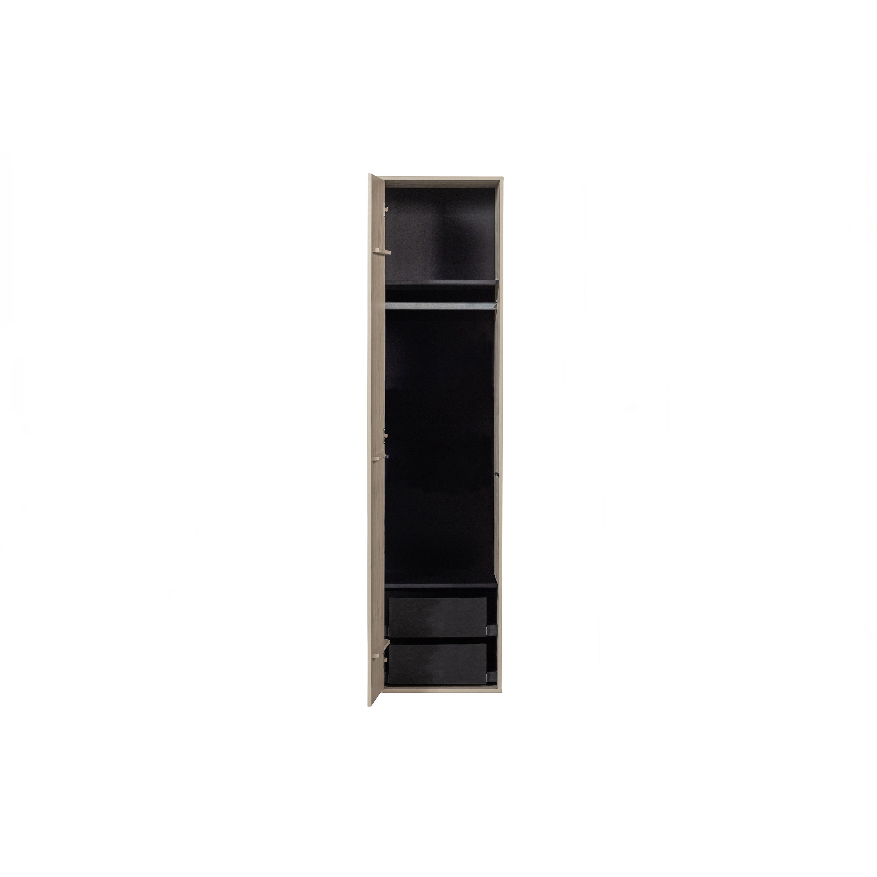 vtwonen Daily Kledingkast Grenenhout B 50 cm - Hoog