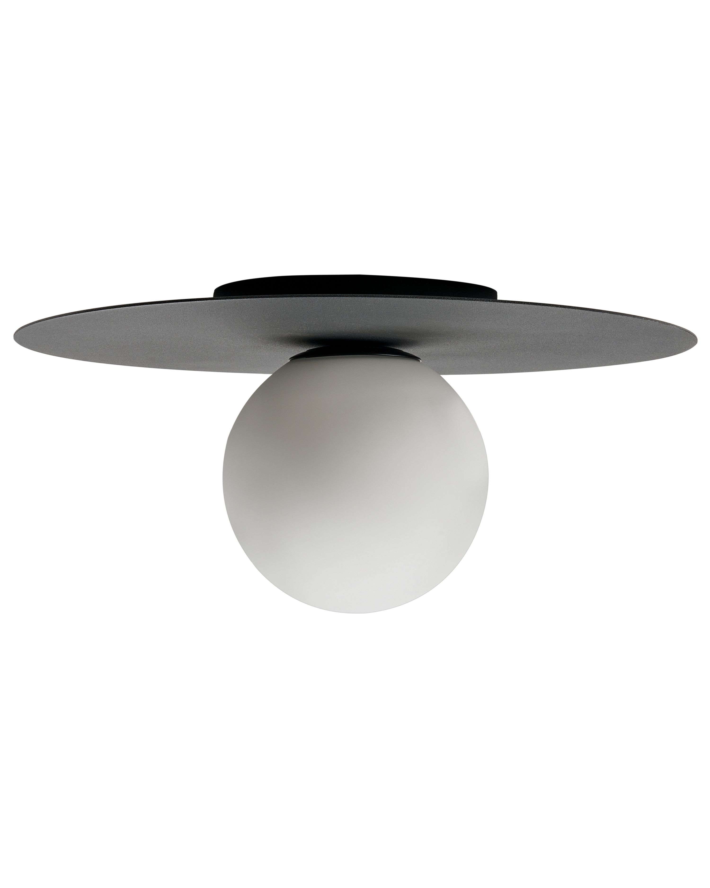 Ceiling Lamp TARDES Metal Black