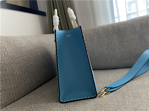 fendi sunshine tote medium blue - Replicaclubs