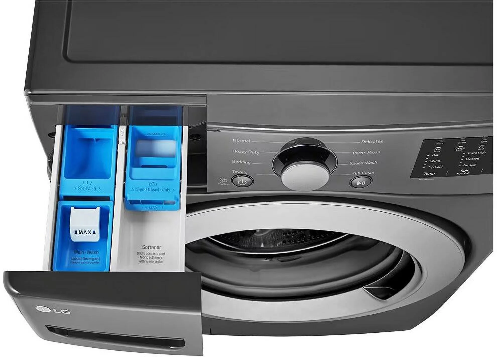27 Inch Front Load Washer with 5.0 Cu. Ft. Capacity, 8 Wash Programs - Image 7