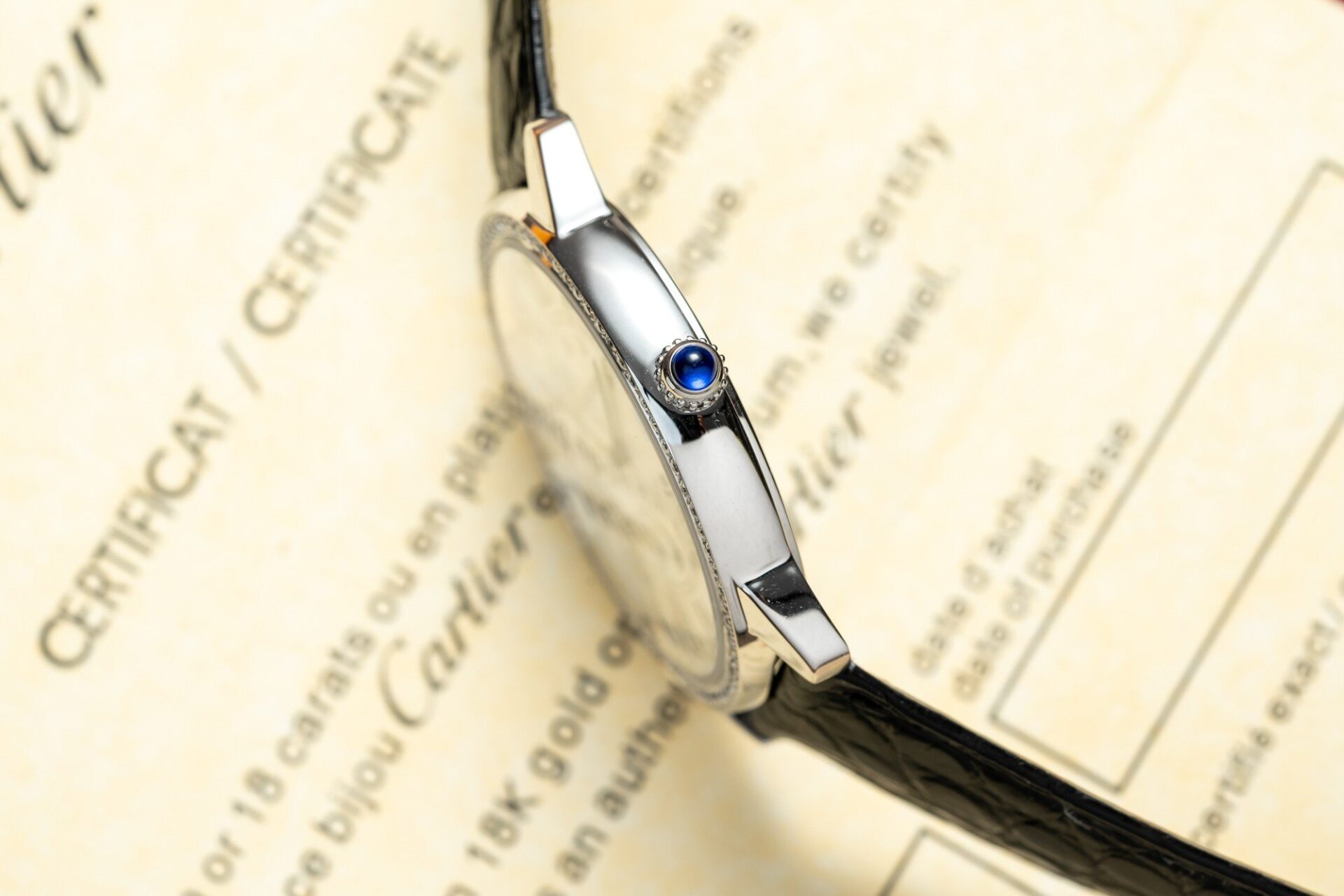 Cartier Ronde Natural Diamond Replica 1:1 Watch For Women 36mm - Top club