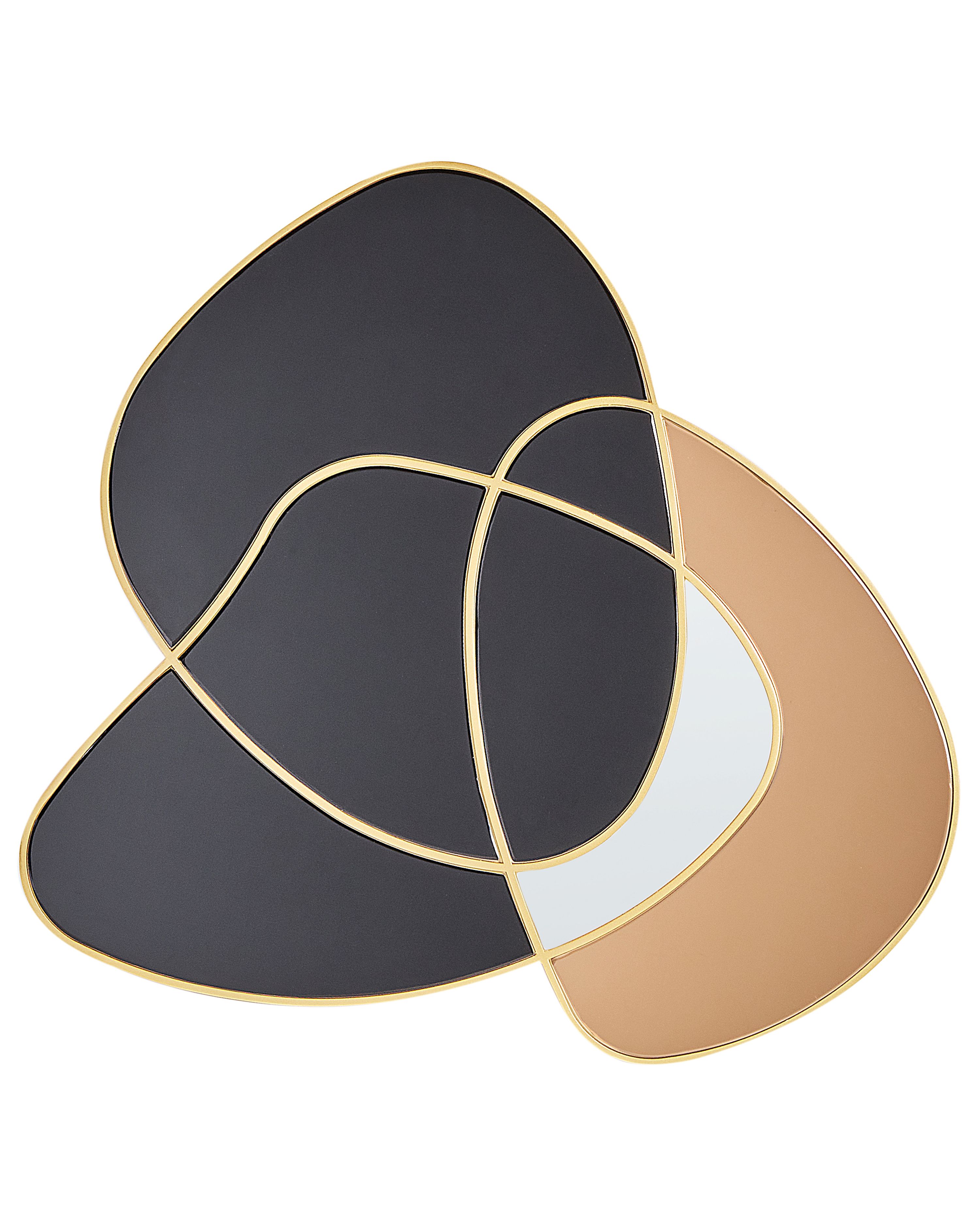 Wall Mirror TAILLY 99 cm 89 cm Black