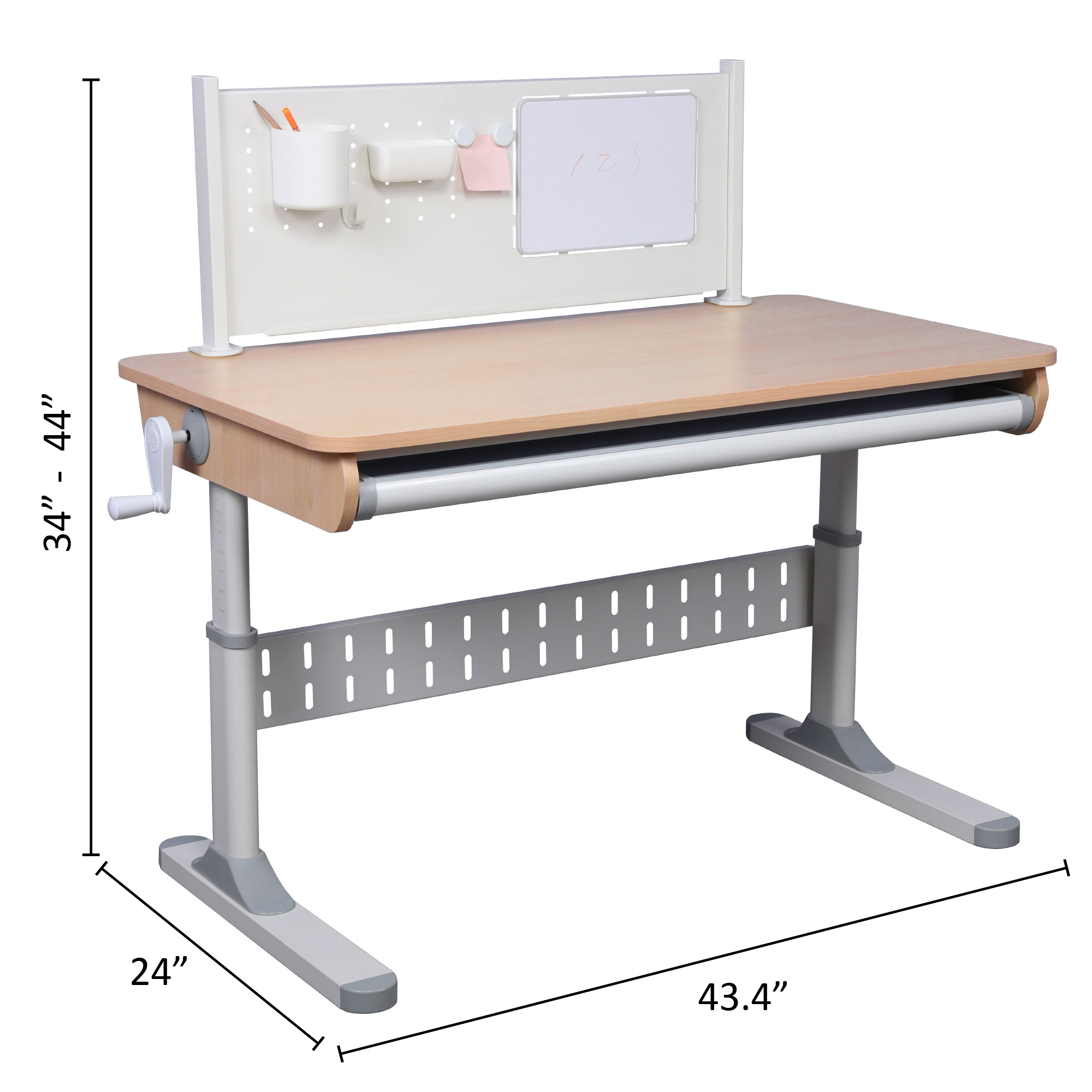 ApexDesk NK Series 43” Height Adjustable Desk and Chair Set - Image 5