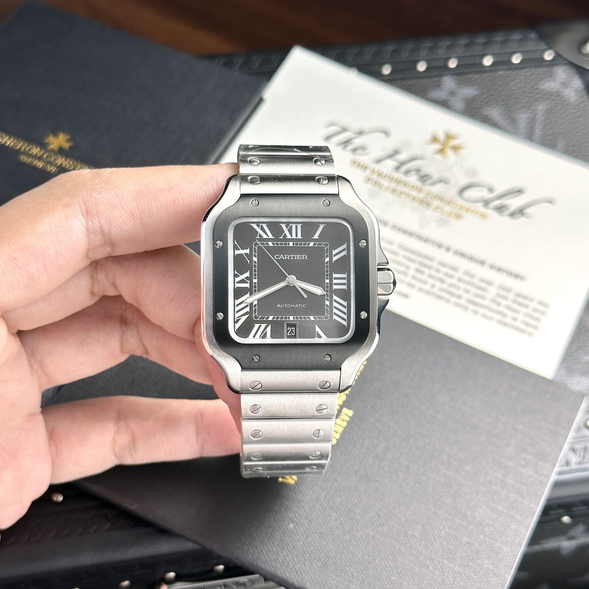 Cartier Santos De Cartier Replica 11 Watch Factory BV 39.8mm - Elite Watch Atelier