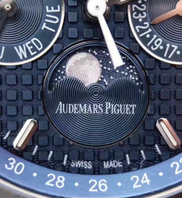 Replica Audemars Piguet JF Royal Oak 41mm 26574 SS Blue Dial SS Bracelet A5134 - Top club
