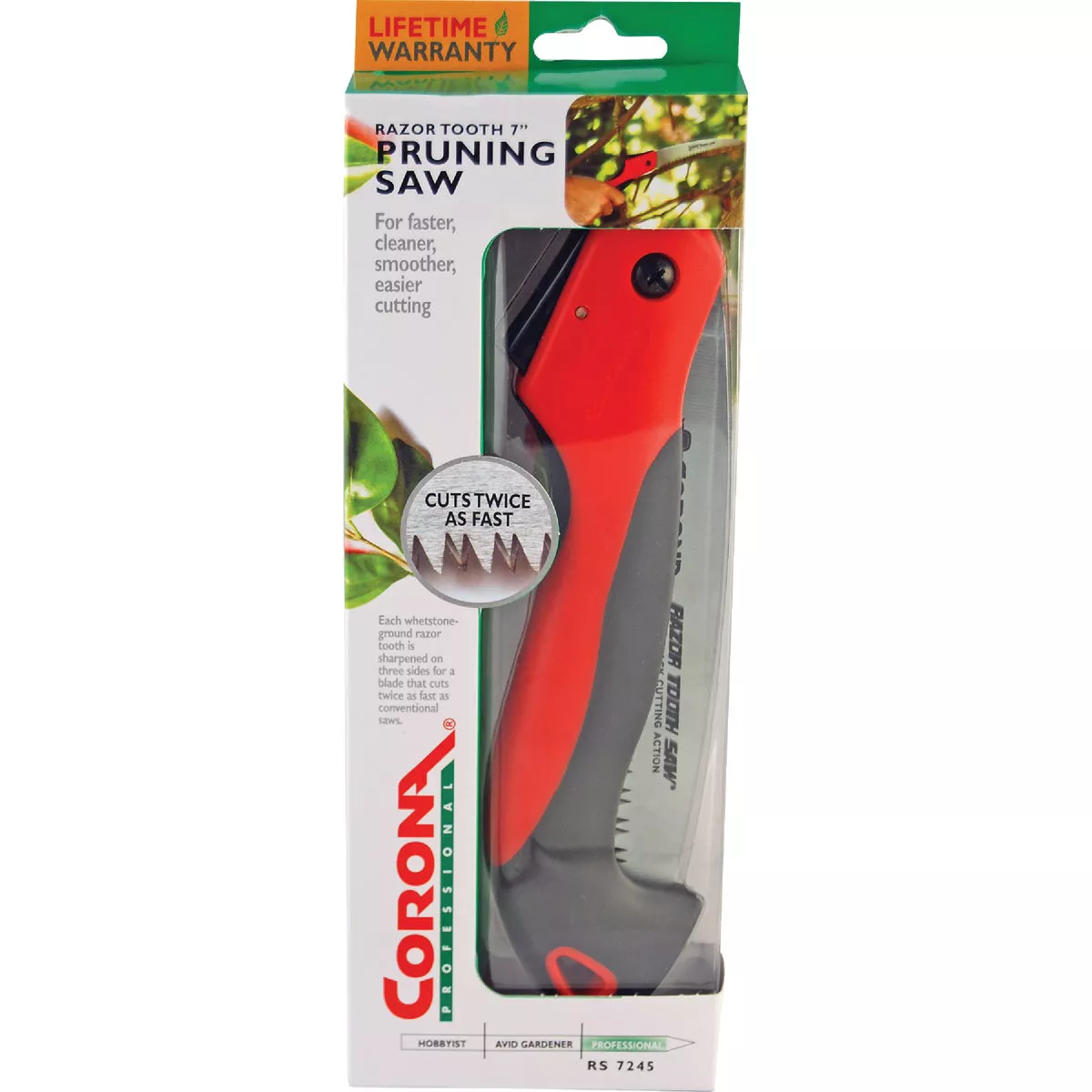Corona RazorTooth 7 In. Folding Pruning Saw
