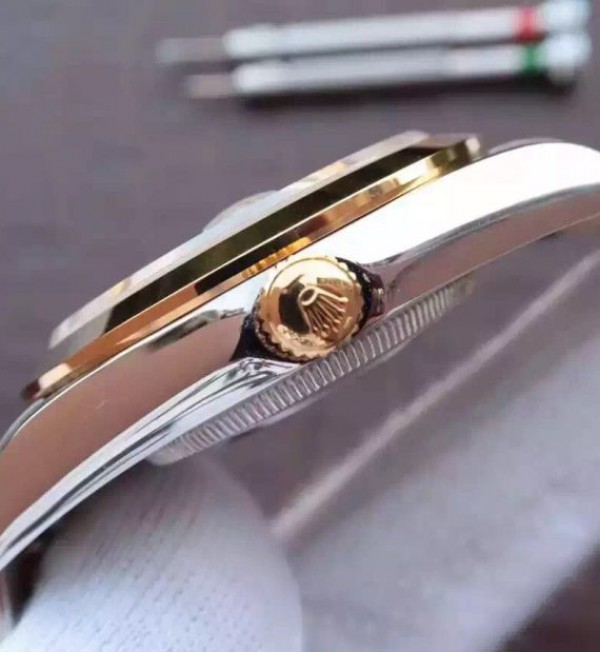 Replica Rolex DateJust 41mm 126331 Noob RG Wrapped RG Dial Diamonds Markers SS/RG Jubilee Bracelet A3235 - Top club