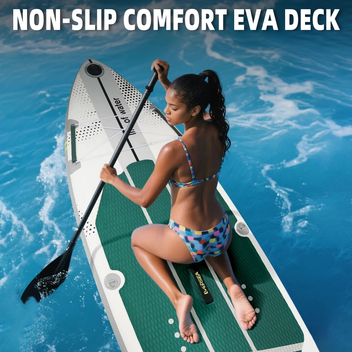 MSEASFREE Inflatable Paddle Board Stand up Paddle Board with Premium SUP Accessories - Image 13