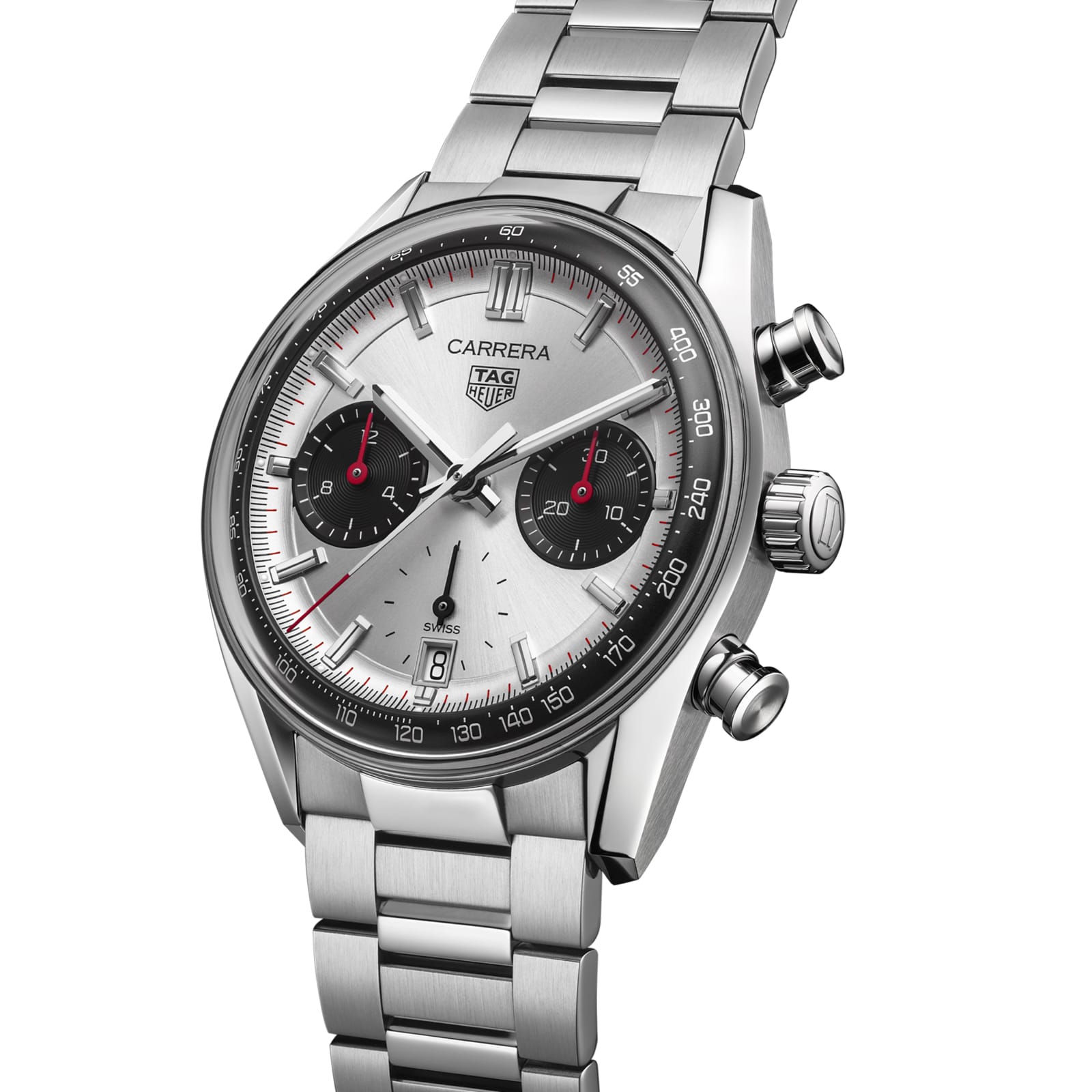 TAG Heuer Replica Watch Carrera Chronograph Automatic 39 mm Steel(1:1 replica) - Elite Watch Atelier