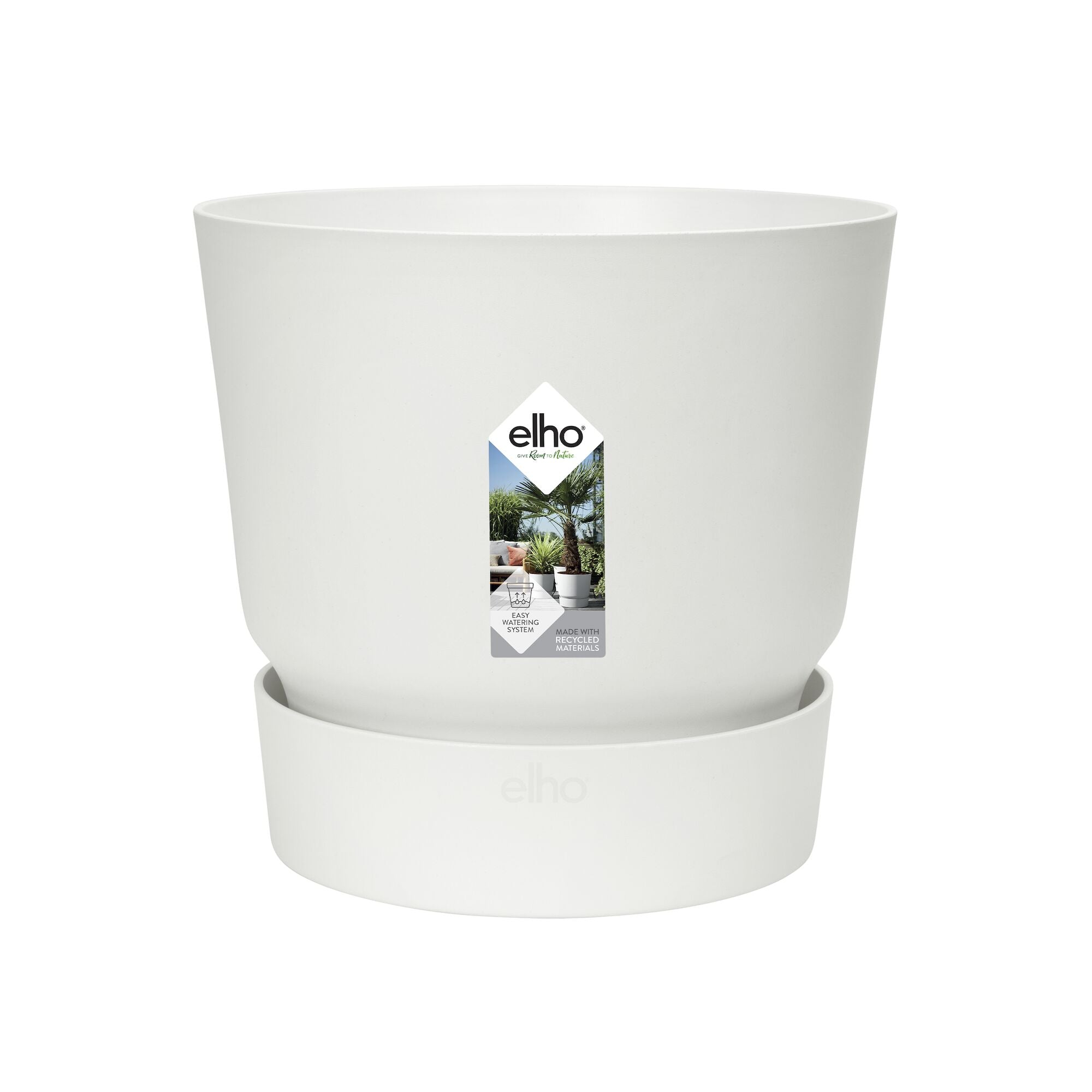 elho Greenville Bloempot 40 cm - 100% gerecycled kunststof