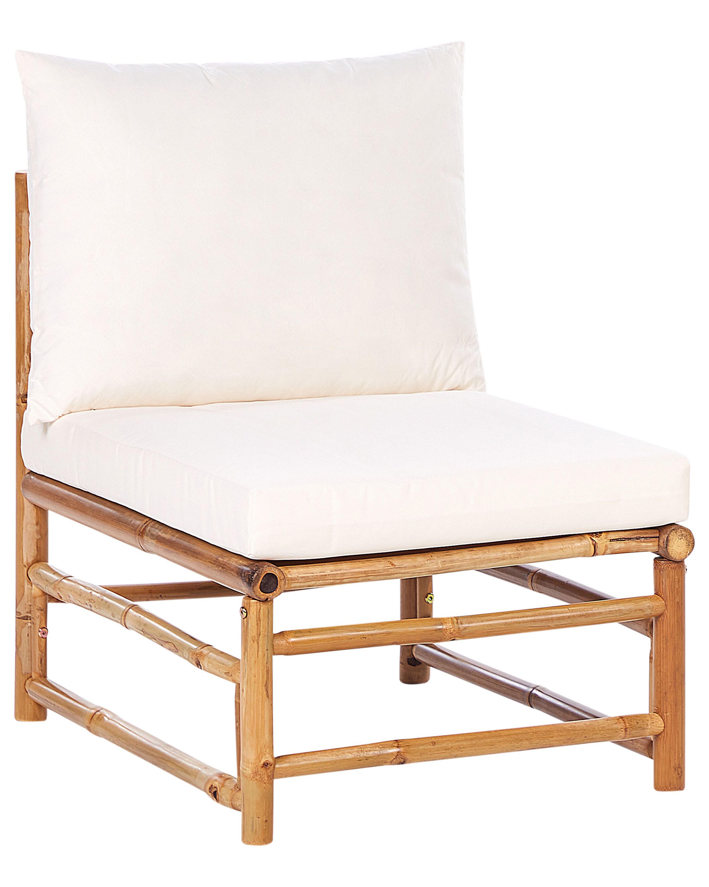 Garden 1-Seat Section CERRETO Bamboo Off-White