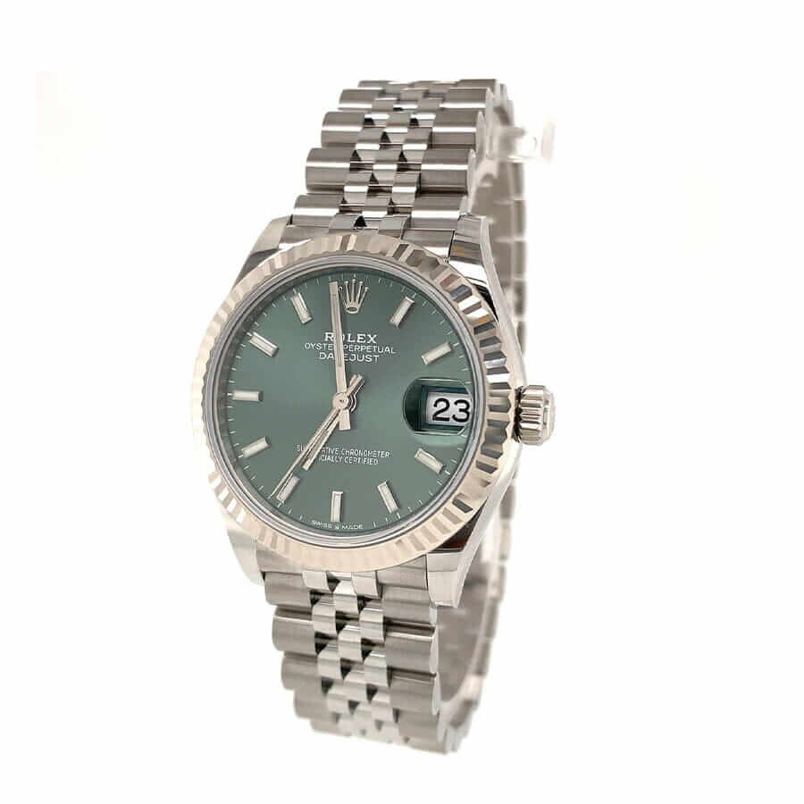 Datejust 36 Mint Green Dial Replica - Elite Watch Atelier