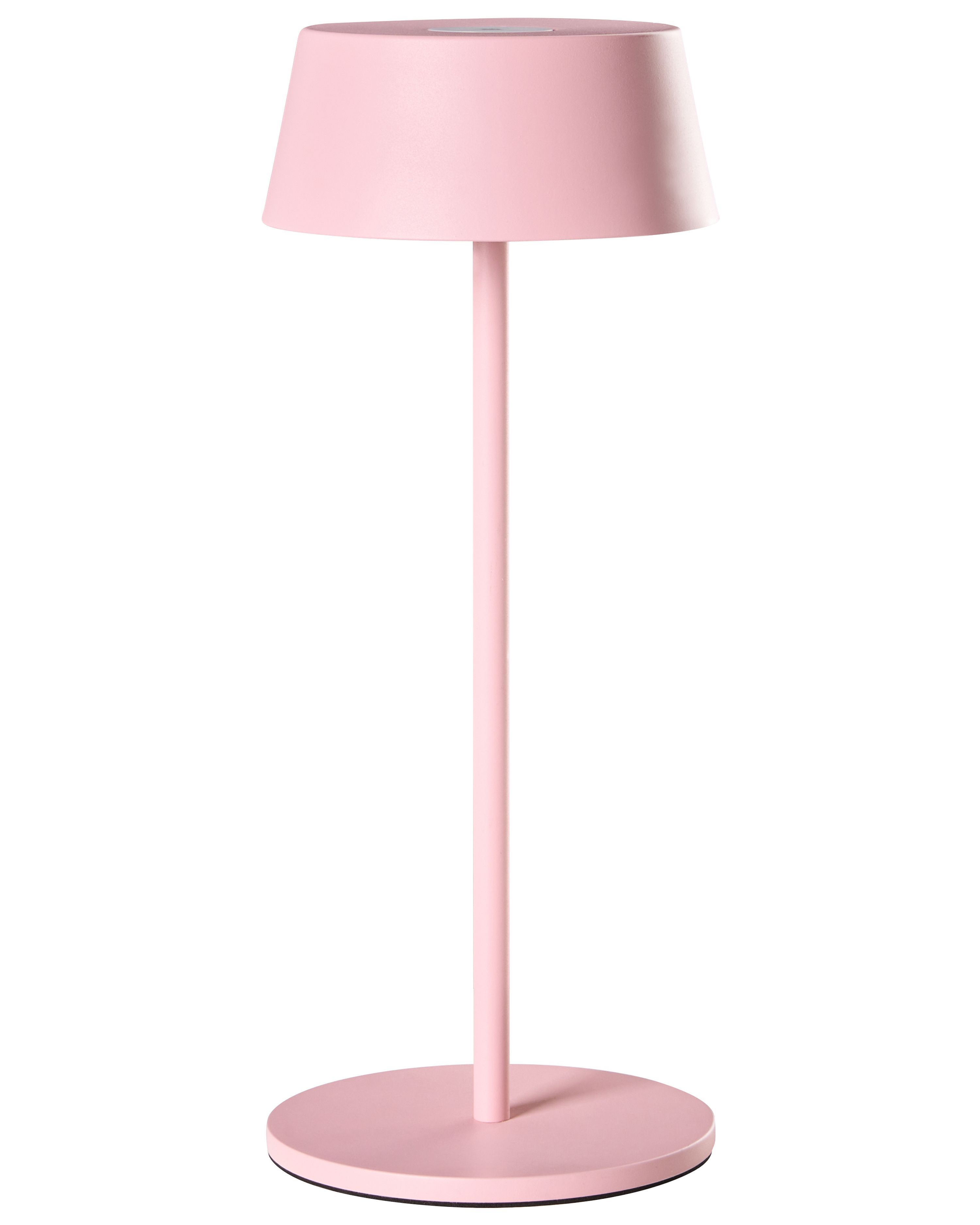 Wireless LED Table Lamp GUDER with Dimmer Metal Pink