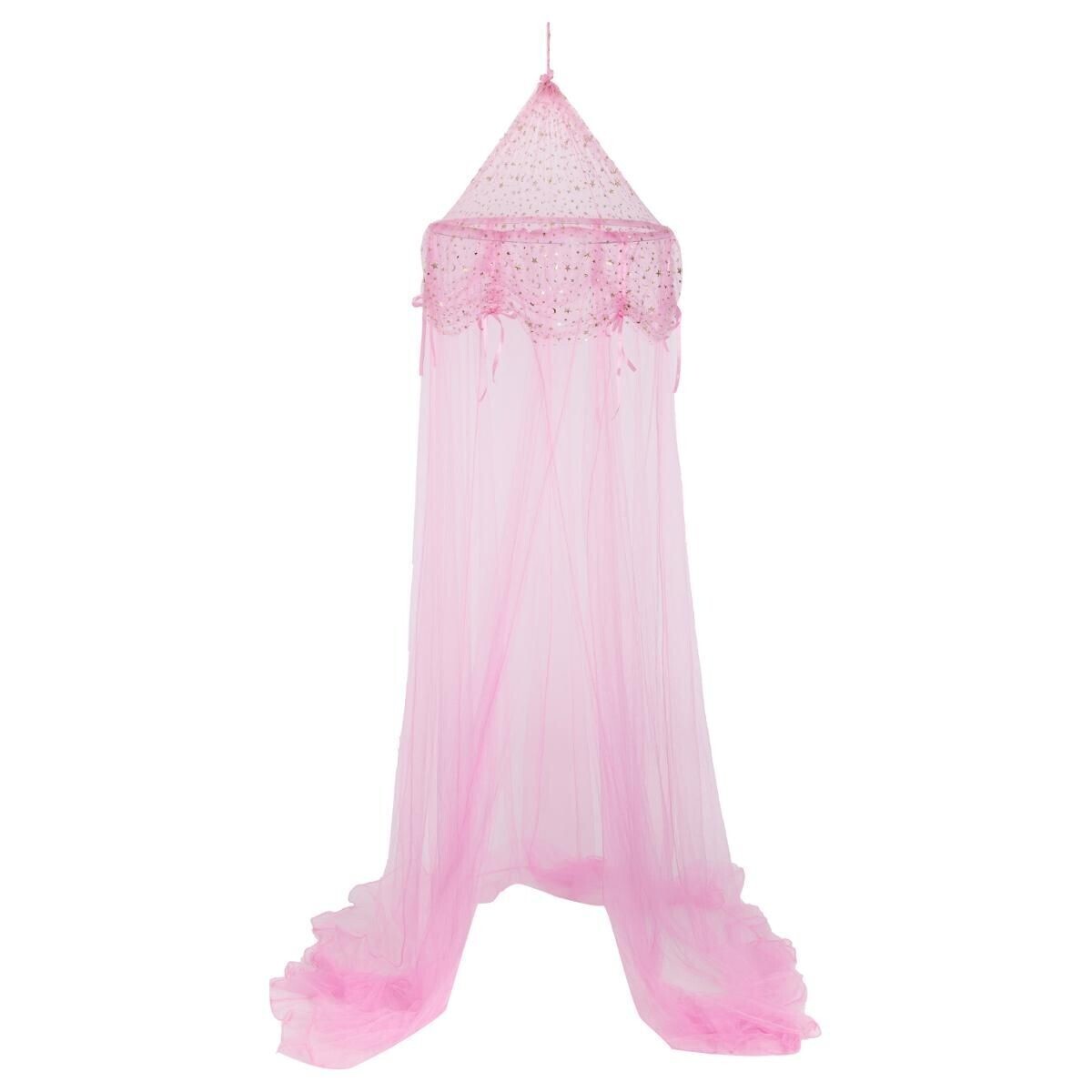 Kids bed canopy "Mademoiselle" Pink, 250x60 cm