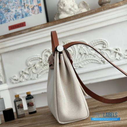 Hermès Herbag Zip 31 Bag | 31x25x10 cm | Luxury Canvas & Leather Shoulder Bag for Women | Spacious Everyday Hermès Tote1:1High-quality replica