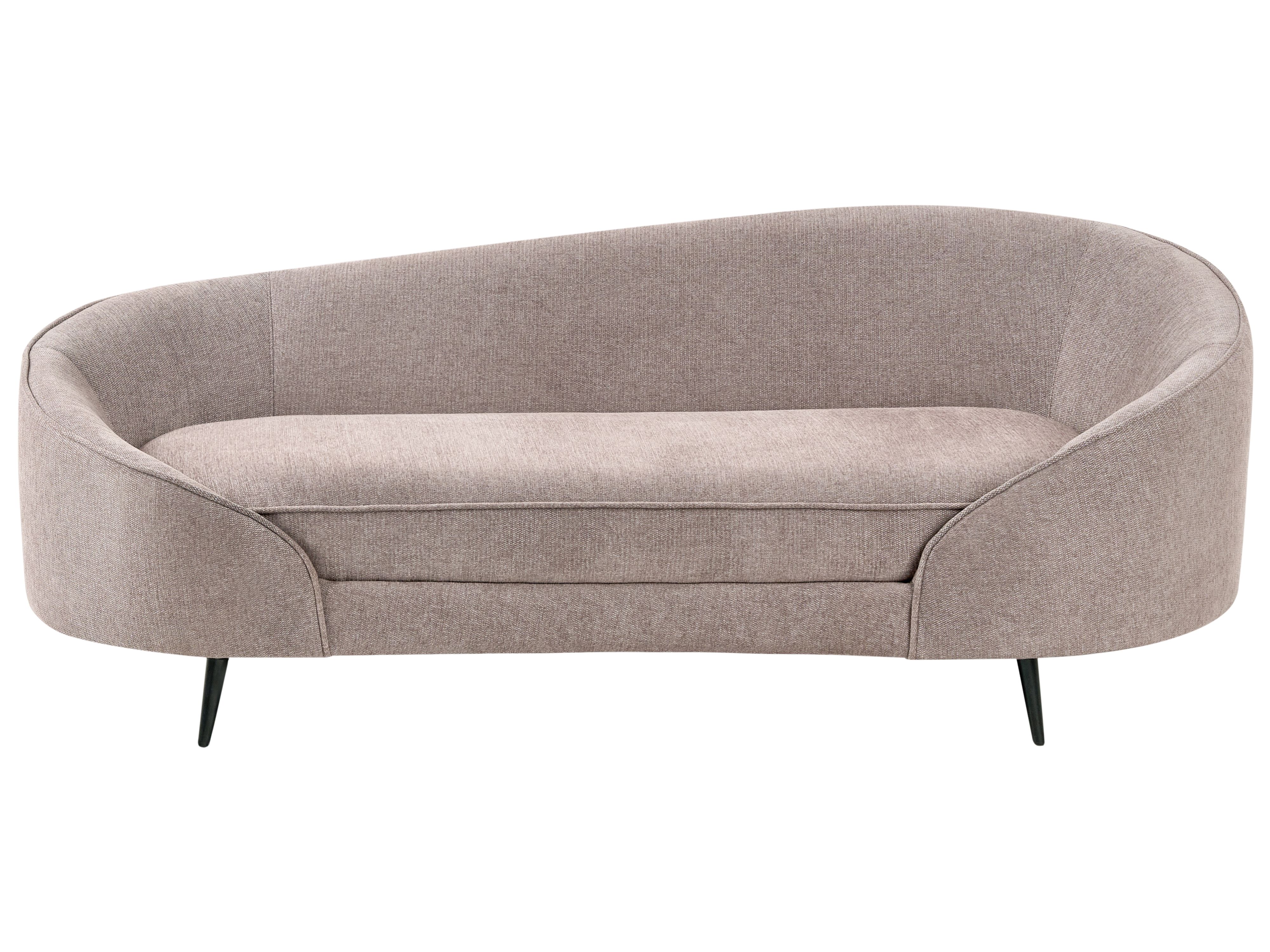 Sofa 2 Seater SAVAR Fabric Brown