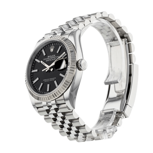 Rolex Datejust 126234 Stainless Steel Black Dial Replica - Elite Watch Atelier