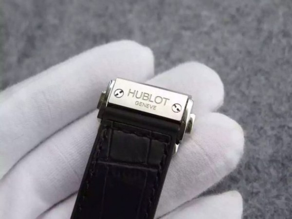 Replica Hublot Classic Fusion Tourbillon 45mm TF Skeleton Dial Black Gummy Strap A23J - Top club
