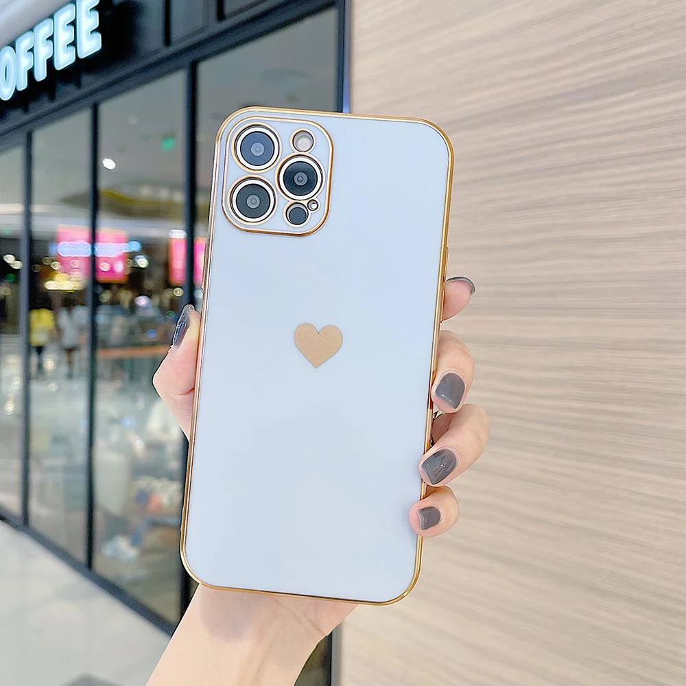 Love Heart Full Cover iPhone Case - Wholesale & Influencer