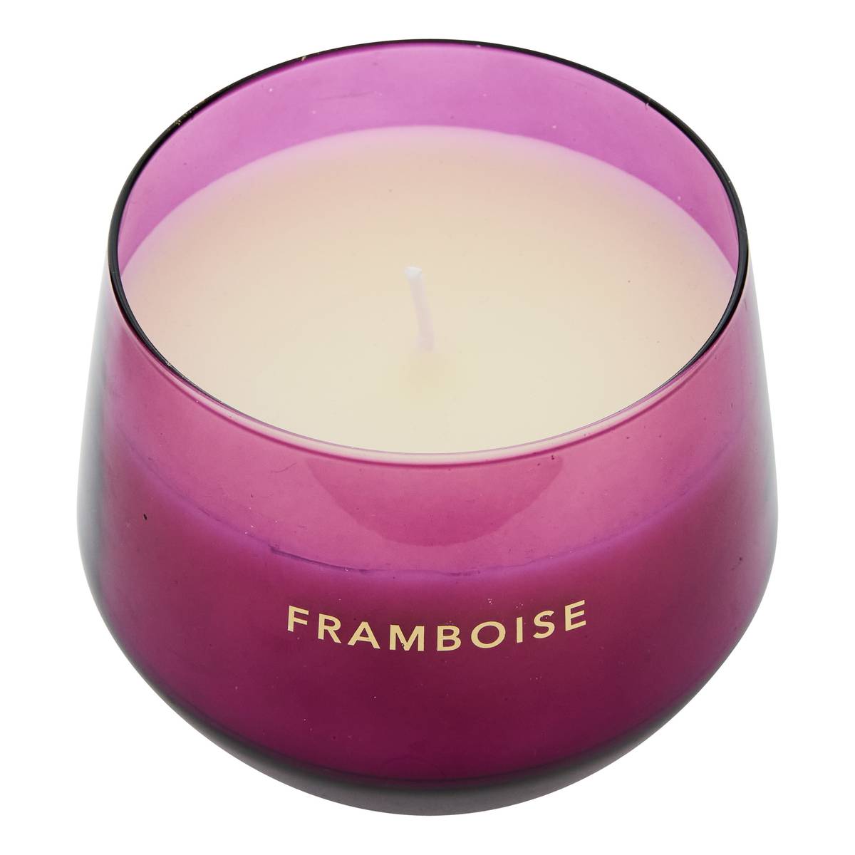 Scented Candle "Glowy" Fruity Scent, Raspberry, 300g