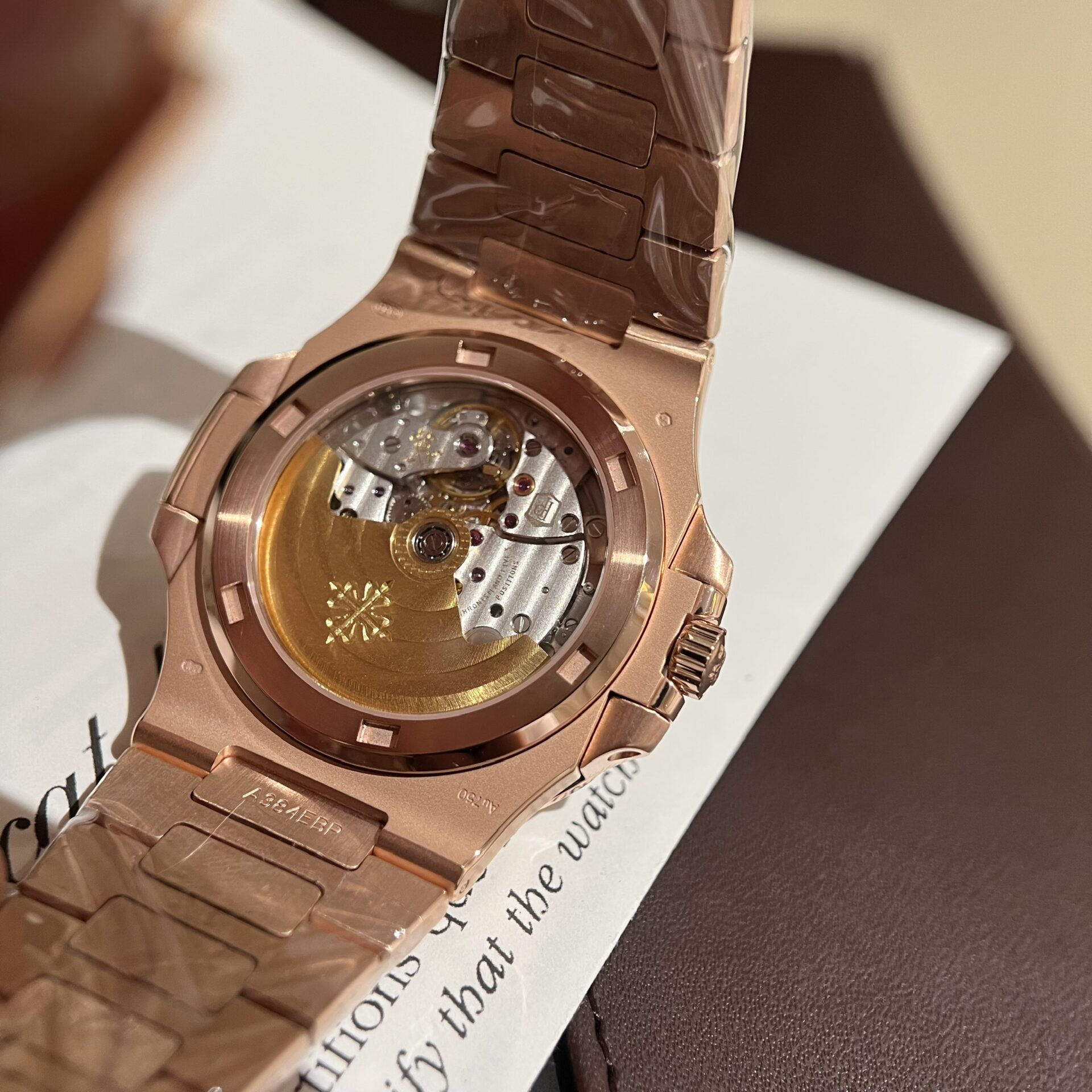 Patek Philippe Replica Watch Nautilus 5723 Gold Wrapped Moissanite Diamonds 40mm - Top club