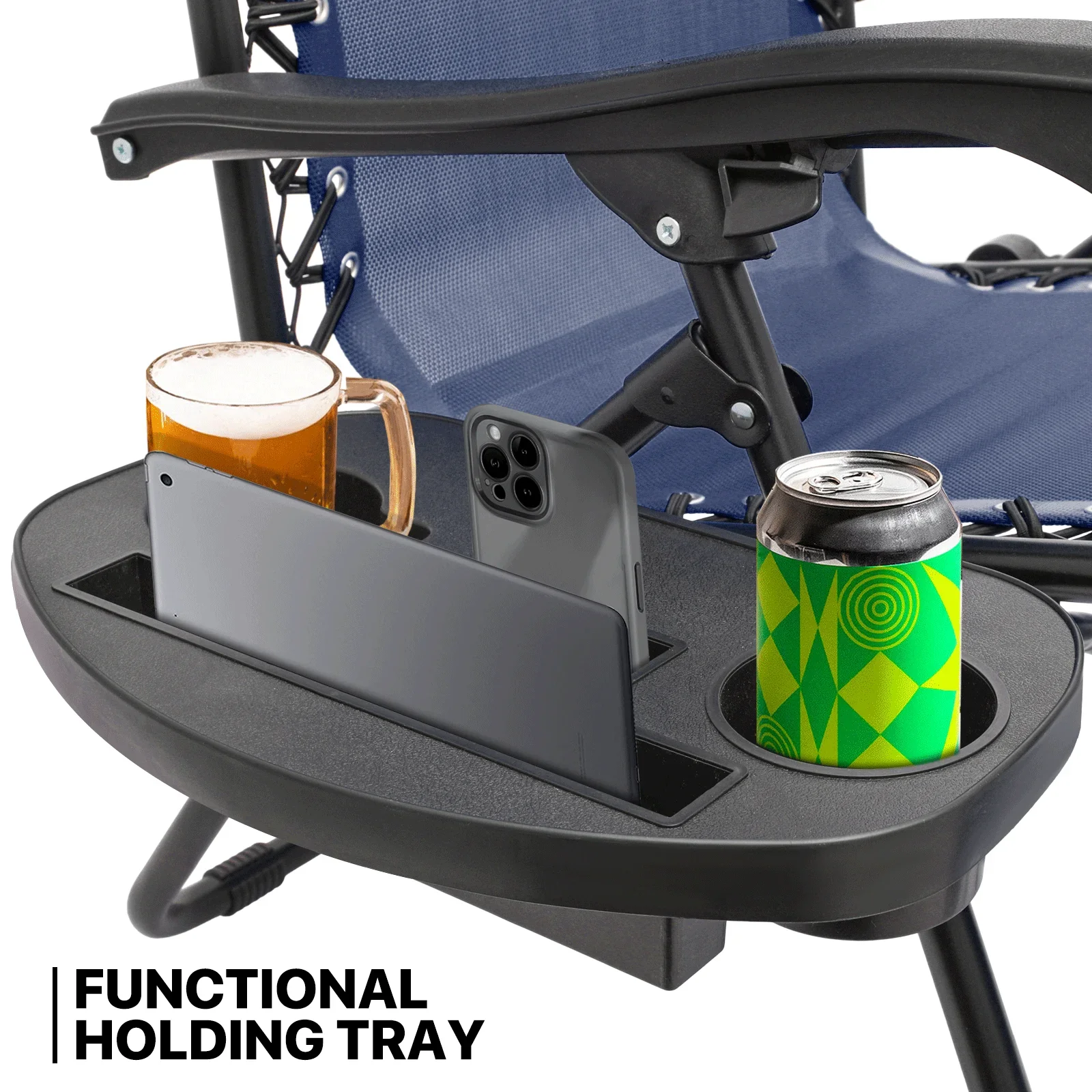 MoNiBloom Zero Gravity Reclining Chairs Set Of 2 With Canopy Shade And Headrest, Black - 330 lbs - Image 84 MoNiBloom Zero Gravity Reclining Chairs Set Of 2 With Canopy Shade And Headrest, Black - 330 lbs - Image 84
