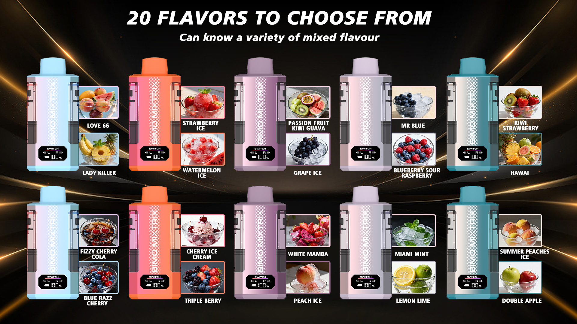 BIMO MIXTRIX 80000 PUFFS