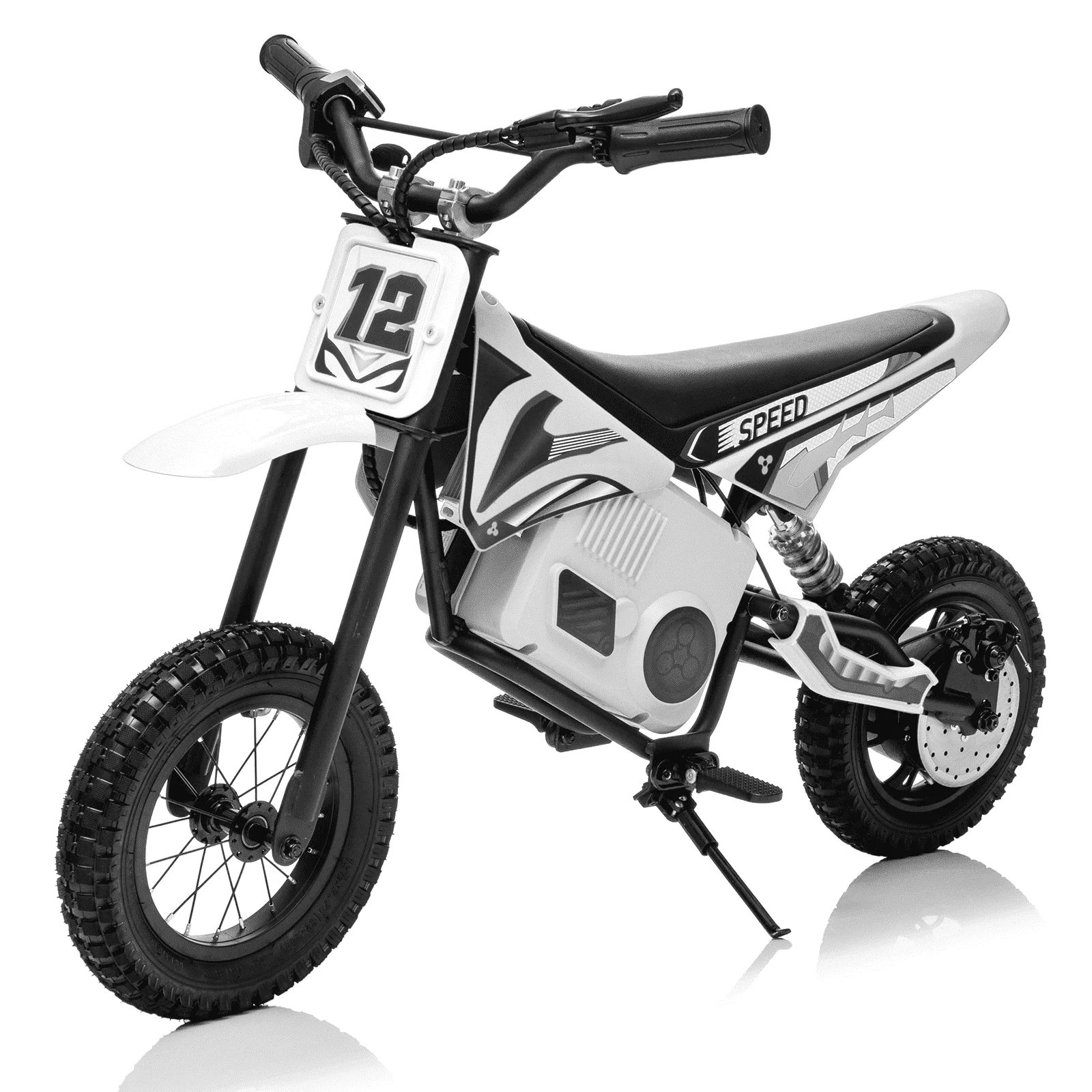 Kerry Yoo C11 36V Electric Dirt Bike for Kids 8-14, 350W Ride on Motorcycle, Electric Motorbike Teens,16 mph, High/Low Speeds-Red - Image 9