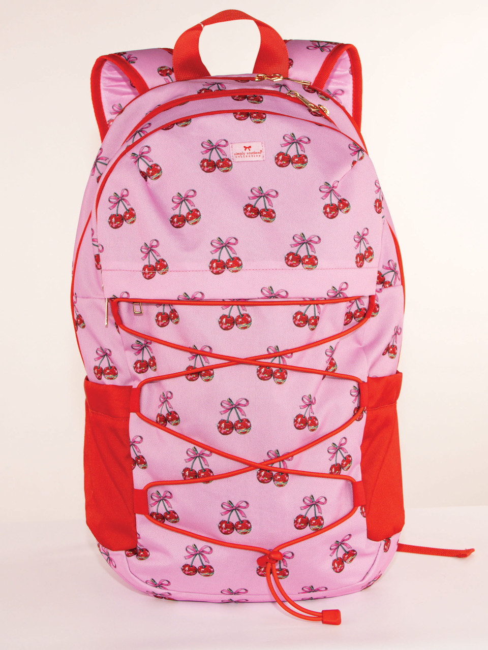 0225-BAG-SCHL-BKPK-CHRY - Simply Southern Outlet