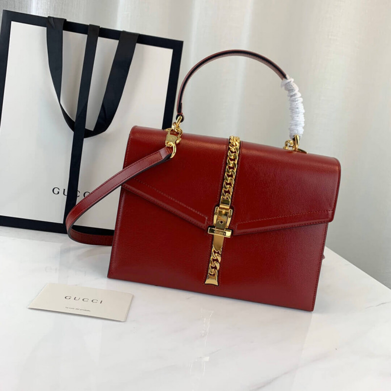 Replica Gucci Sylvie 1969 Small Top Handle Bag 6027811:1High-quality replica