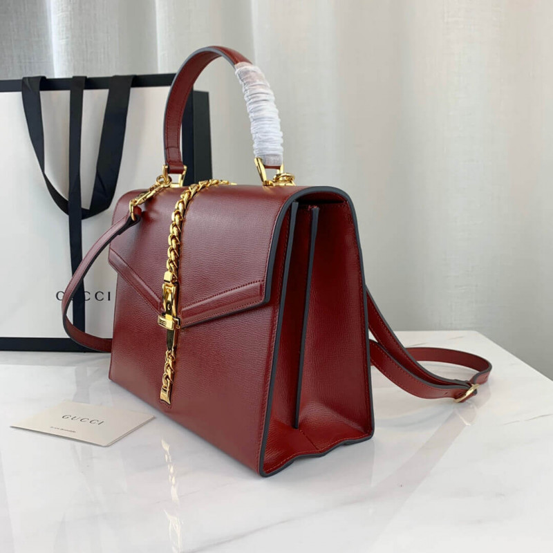 Replica Gucci Sylvie 1969 Small Top Handle Bag 6027811:1High-quality replica